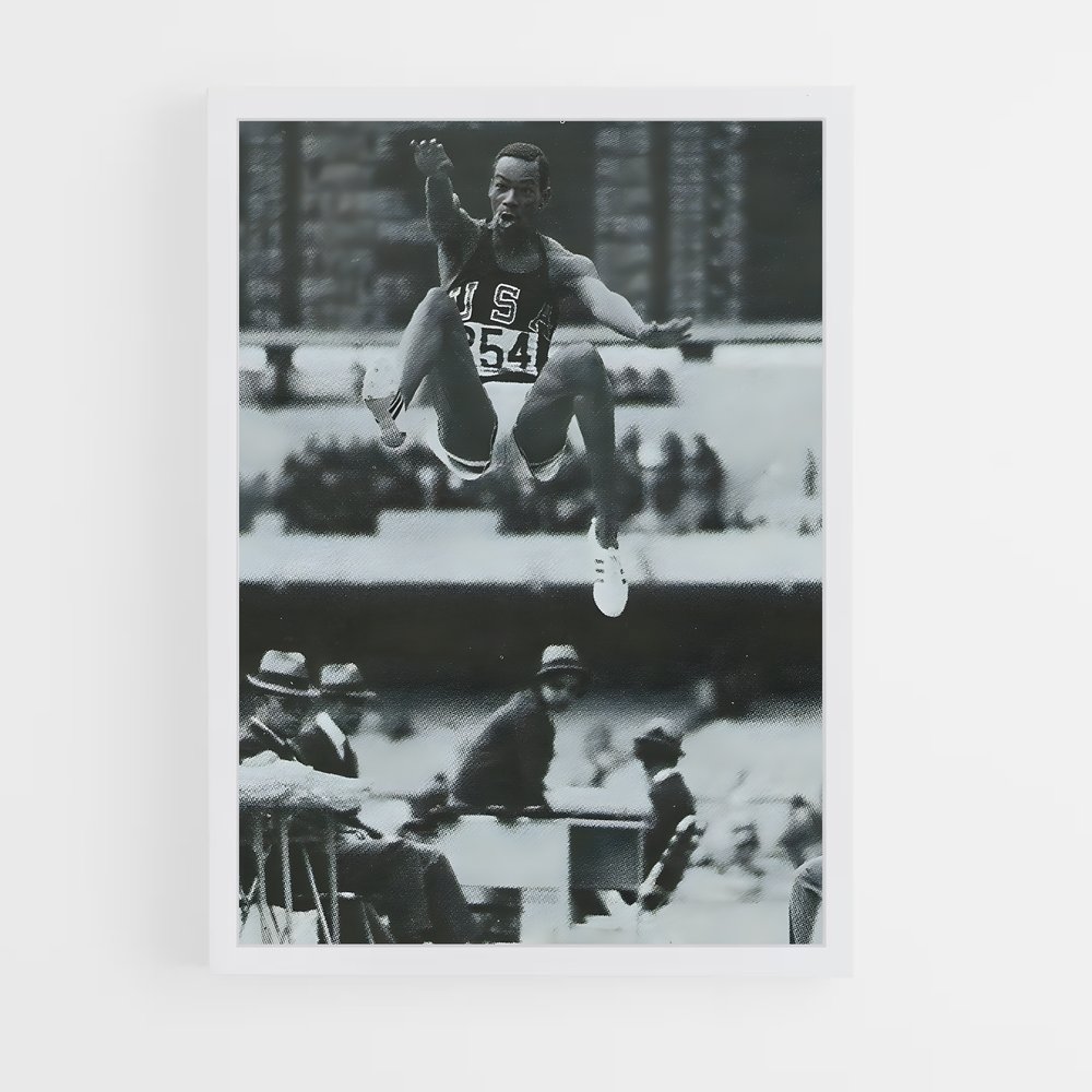 Poster L'Elan de Beamon – affiche Athlétisme (vue 3)